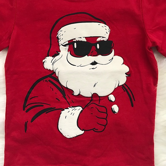 Carter’s Boy’s Red Santa Face Sweater 5T - Picture 4 of 7